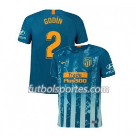 Camisetas Atlético Madrid Diego Godin 2 Tercera Equipacion 2018/2019